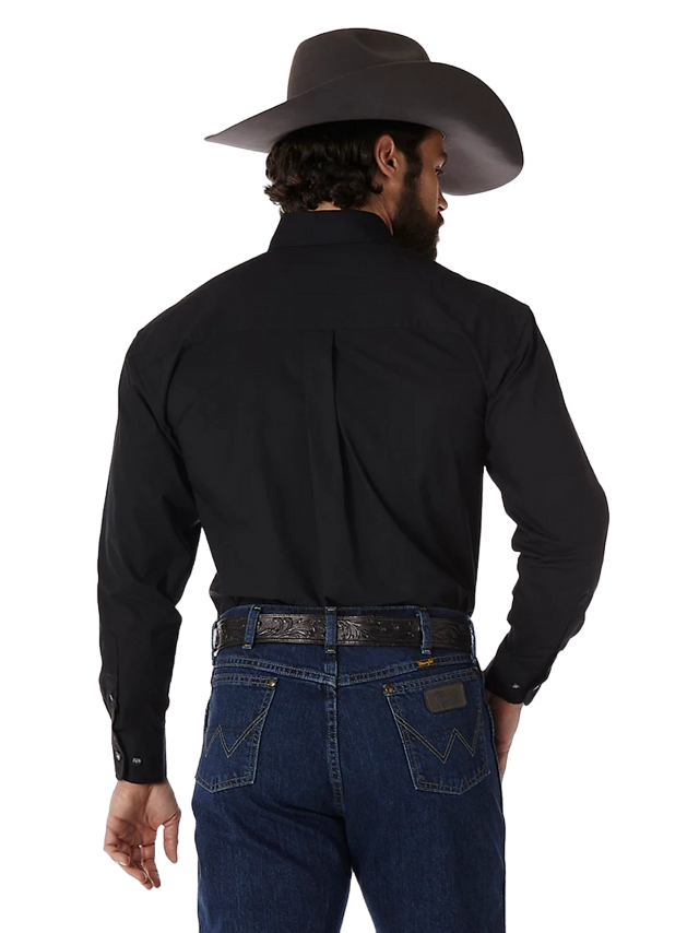 WRANGLER GEORGE STRAIT BLACK SOLID