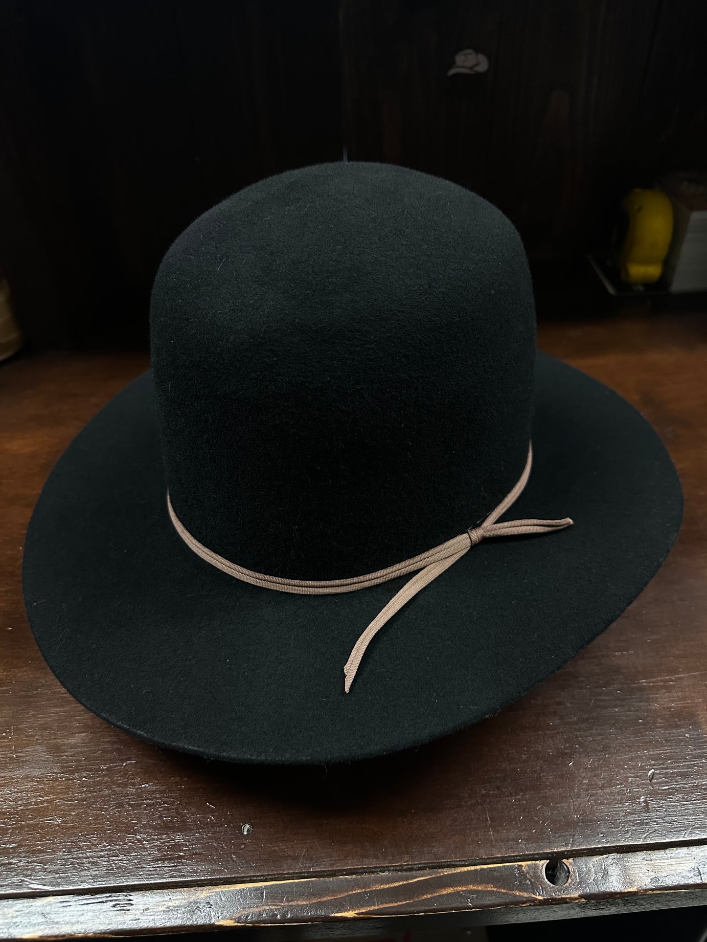 Black Wool Hat