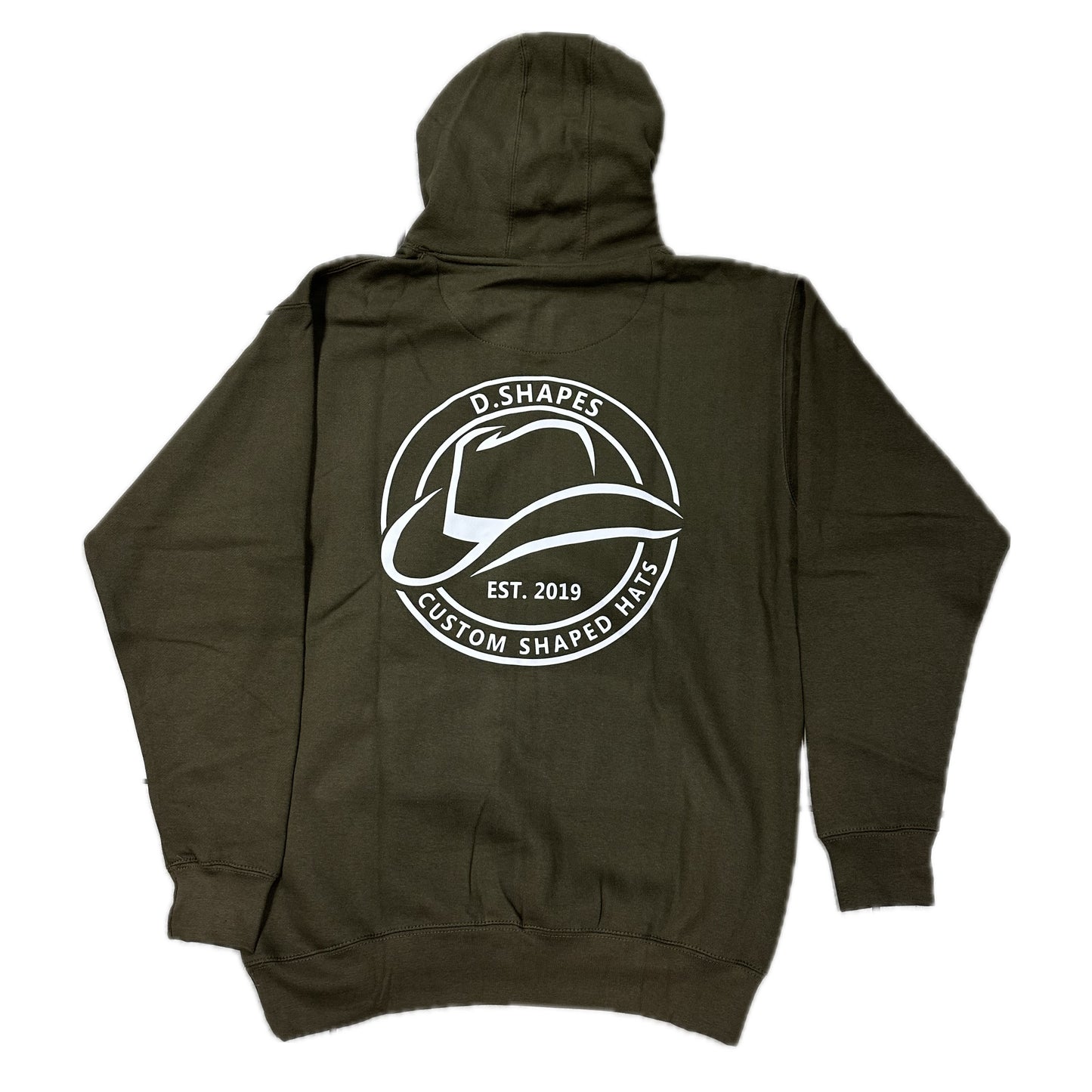 Sudadera con capucha verde D.Shapes