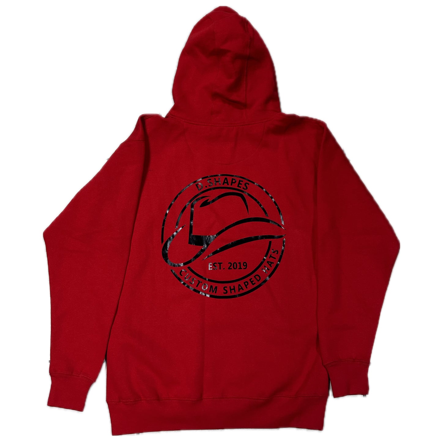 D.Shapes Red Hoodie