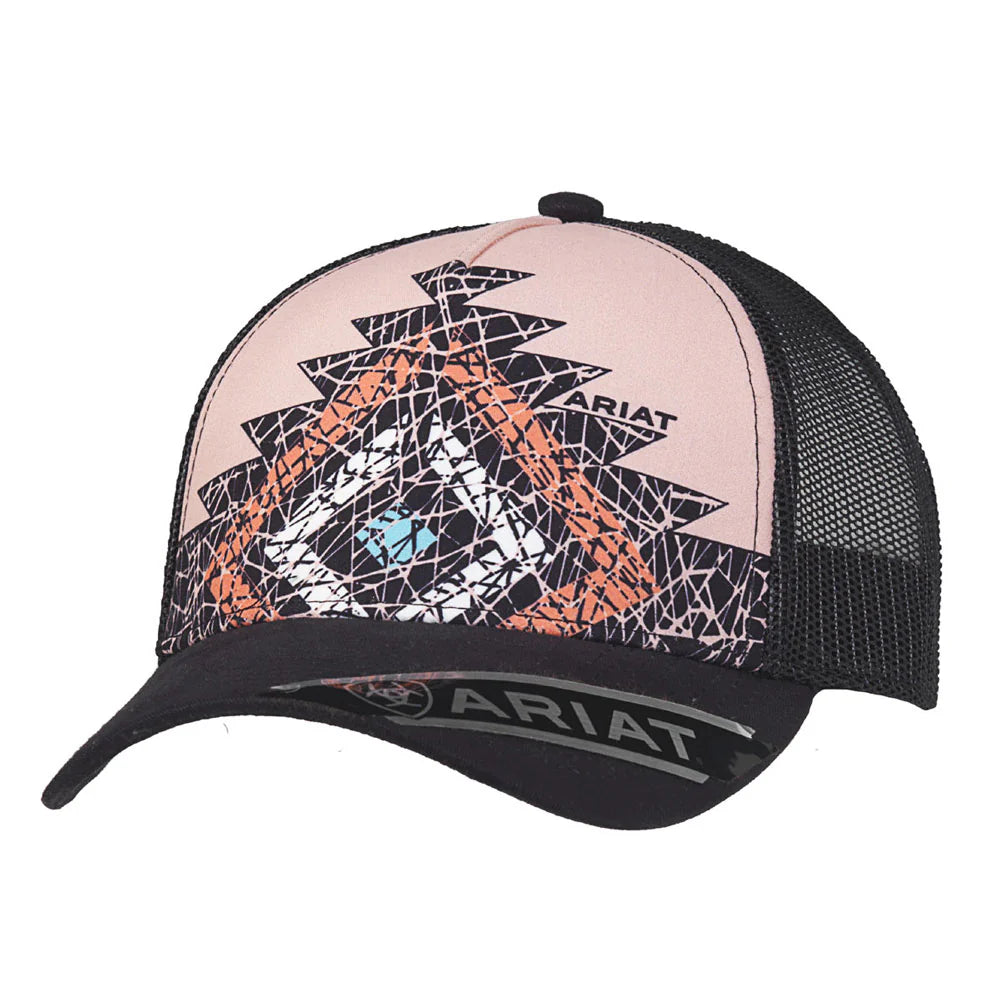 Ariat Ladies Crackle Aztec Ball Cap