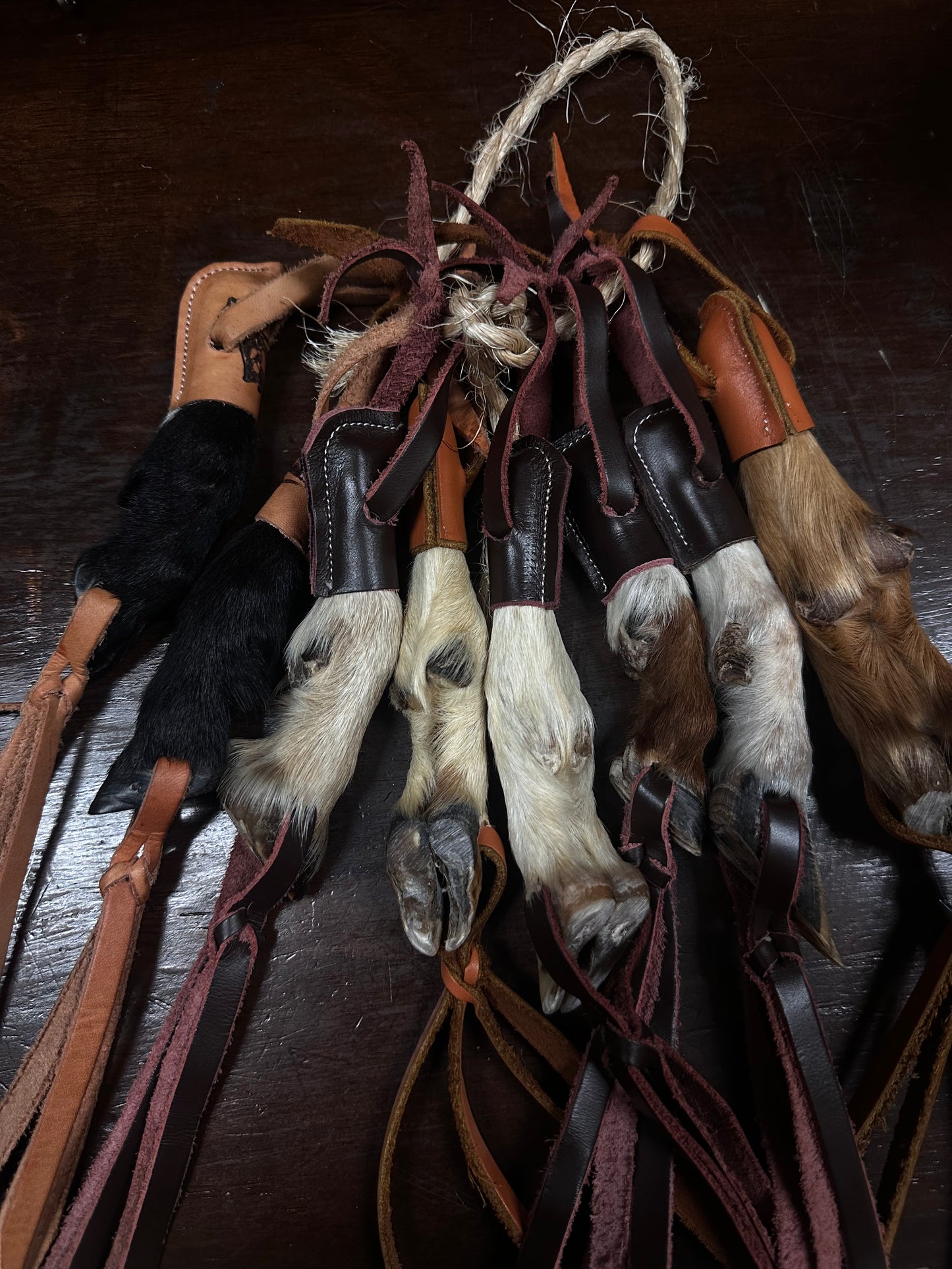 Goat Foot Keychain