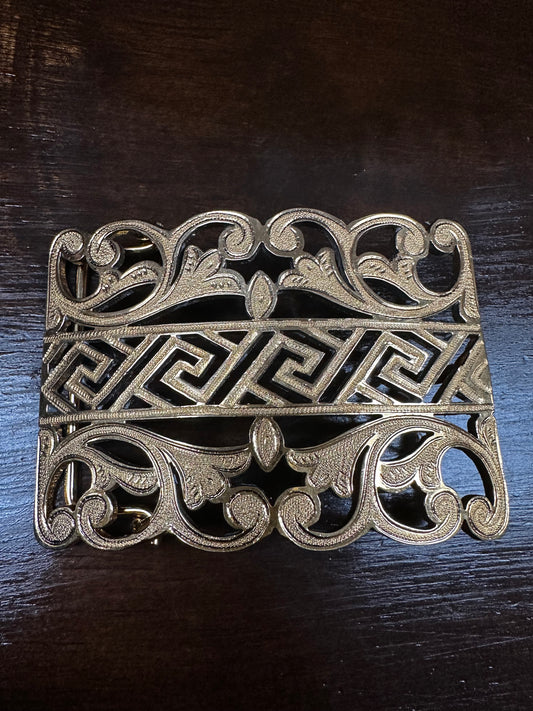 Gold Plated Charro Buckle