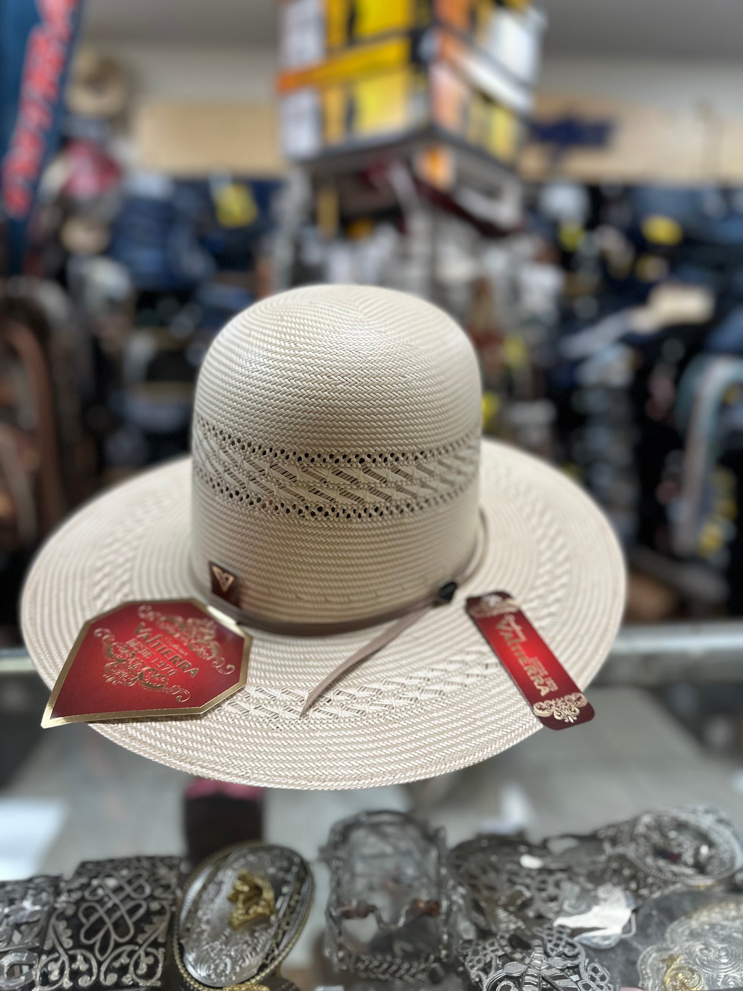 Sombrero de Paja Valtierra Corona Alta