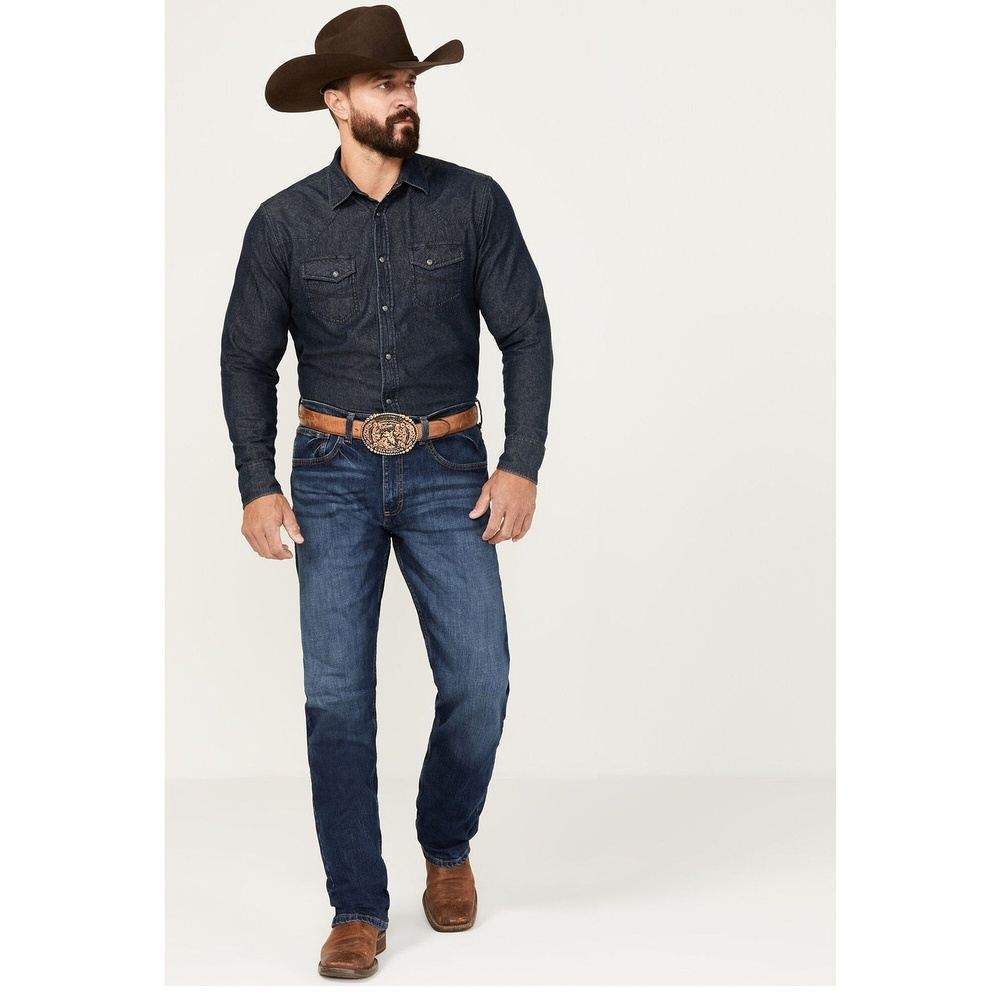 Wrangler Men's 44 Slim Straight Carlson Jean
