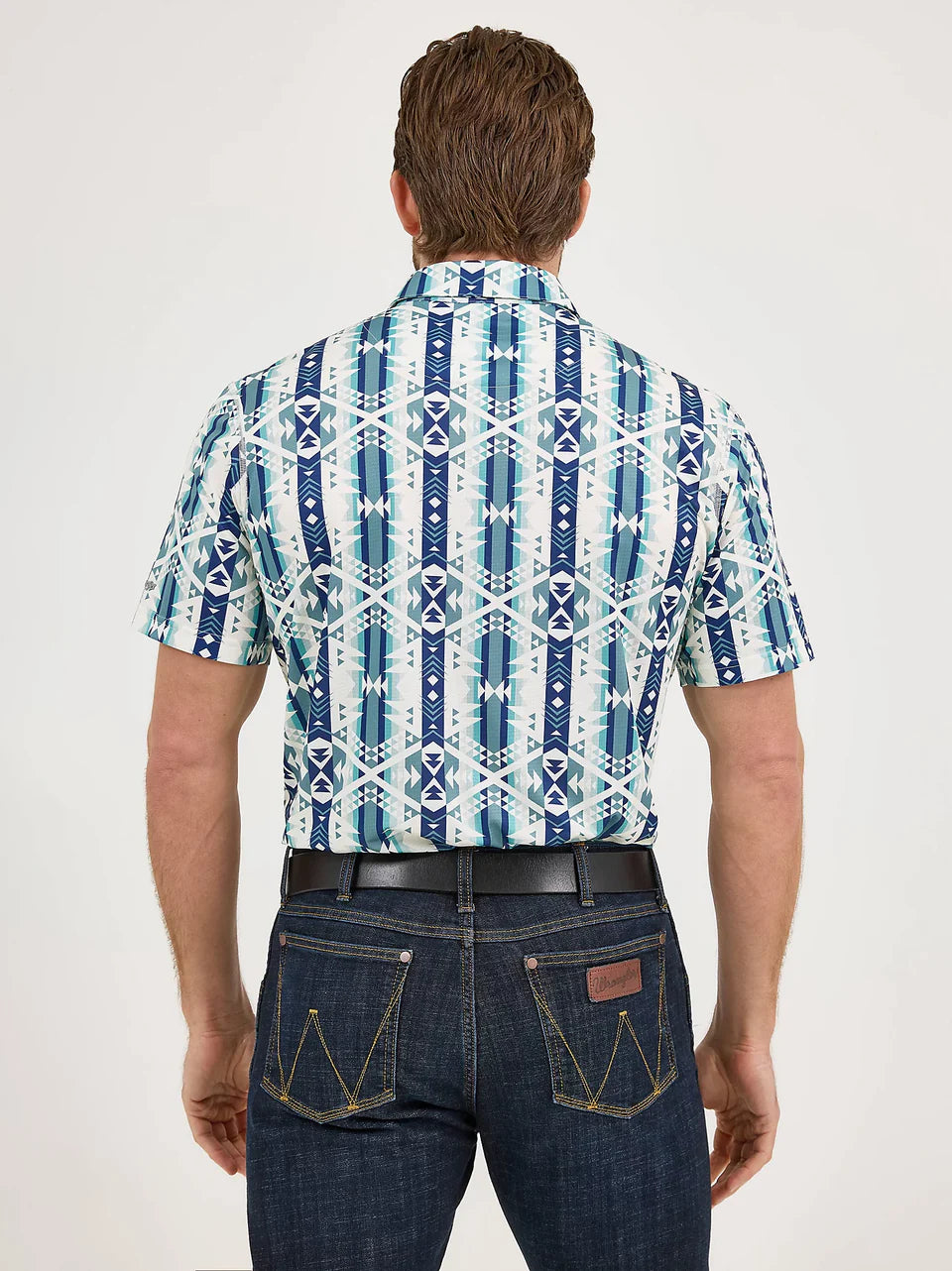 WRANGLER CHECOTAH MULTI SKULL CON RAYAS AZTECAS PARA HOMBRE