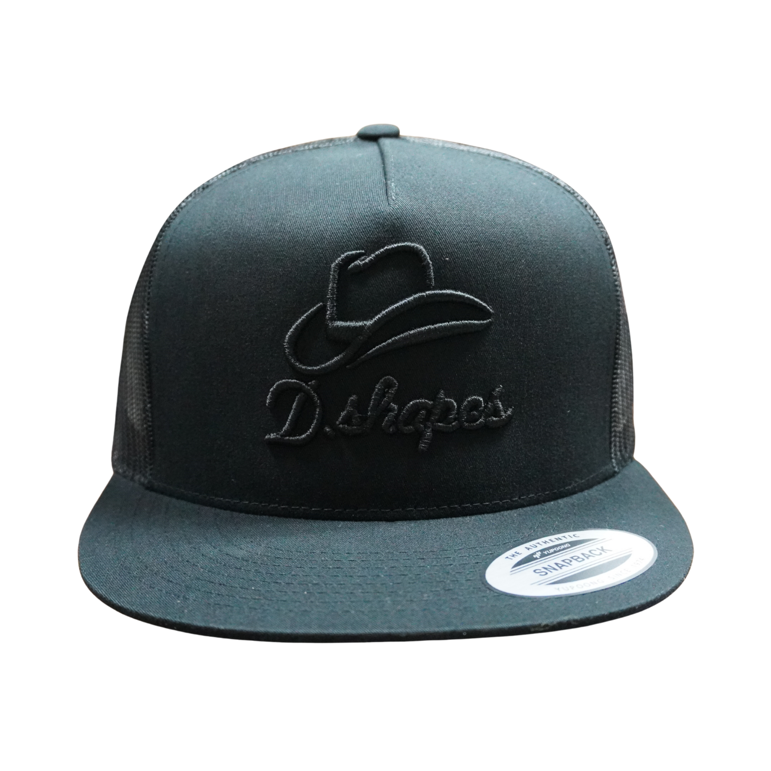 Gorra de camionero negra y roja D. Shapes