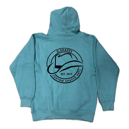 D.Shapes Teal Hoodie