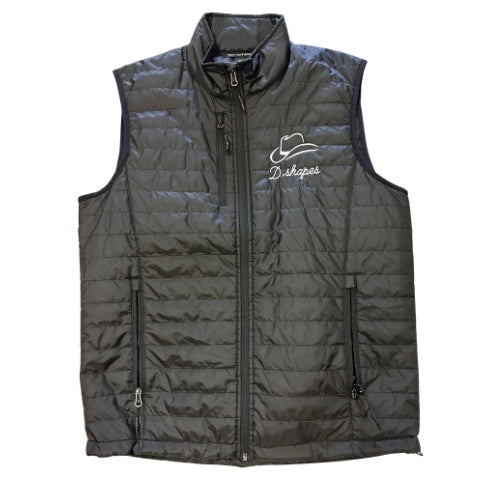 D.Shapes Black Puffer Vest