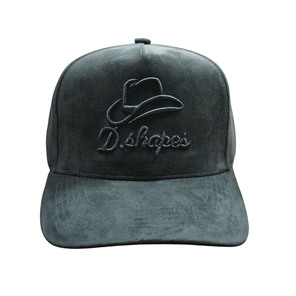 Gorra de camionero negra y roja D. Shapes