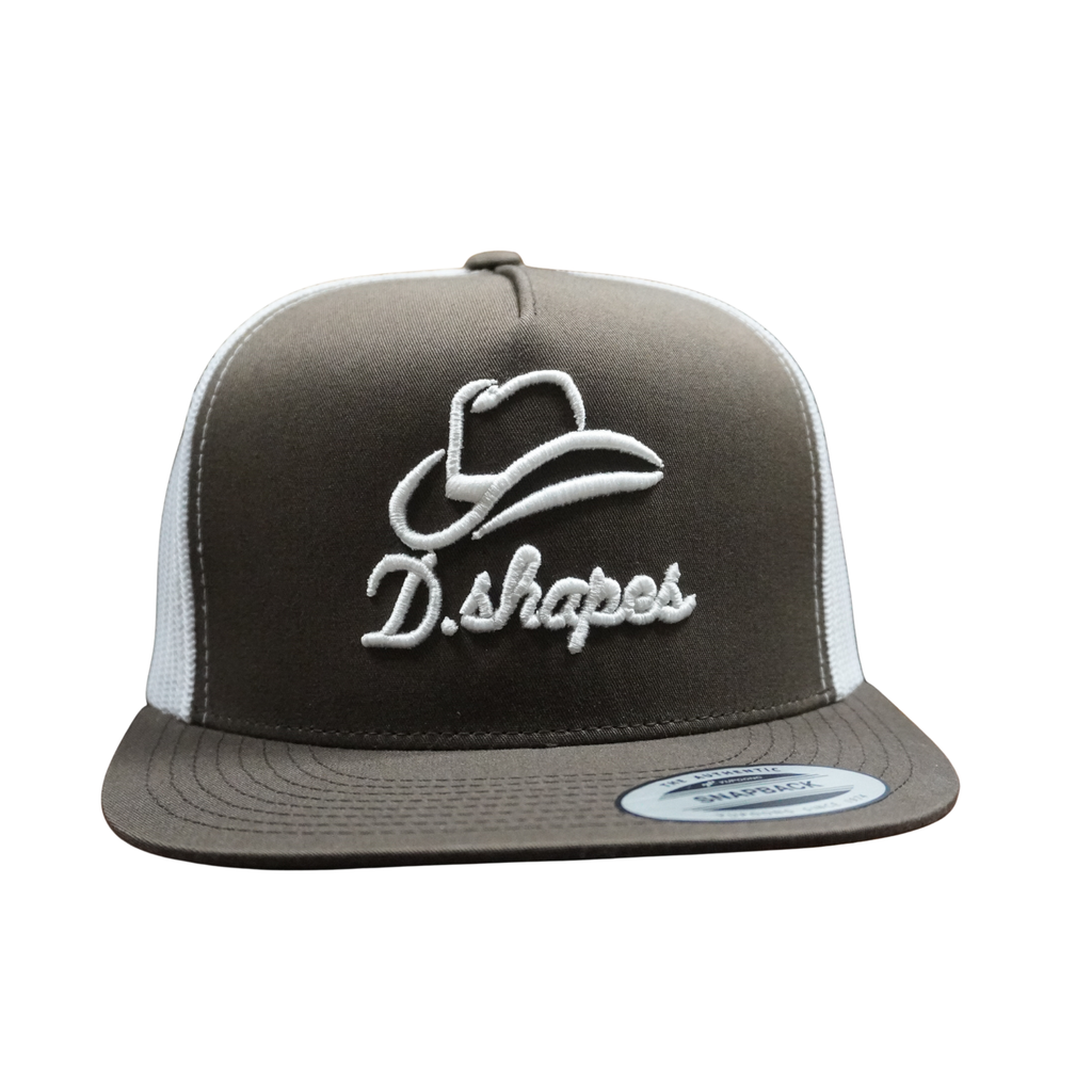 Gorra de camionero negra y roja D. Shapes