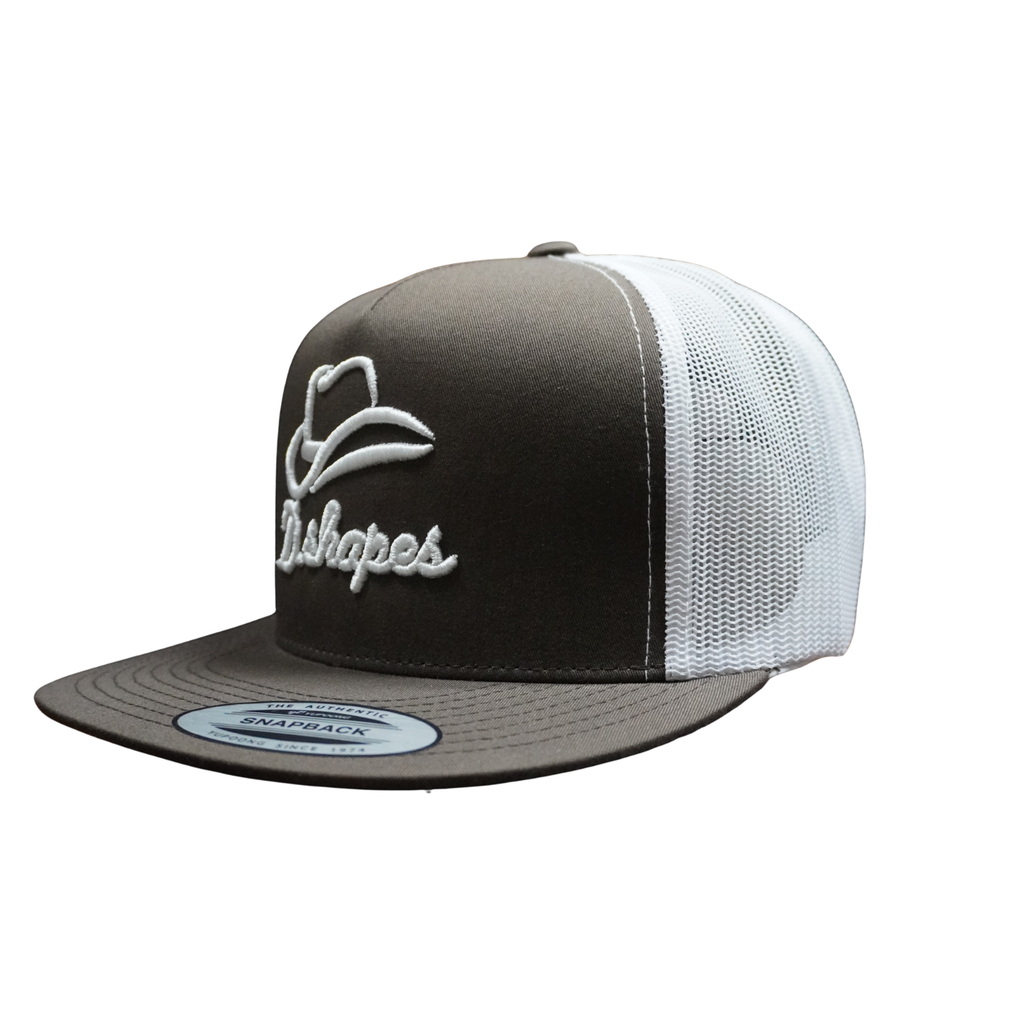 Gorra de camionero negra y roja D. Shapes