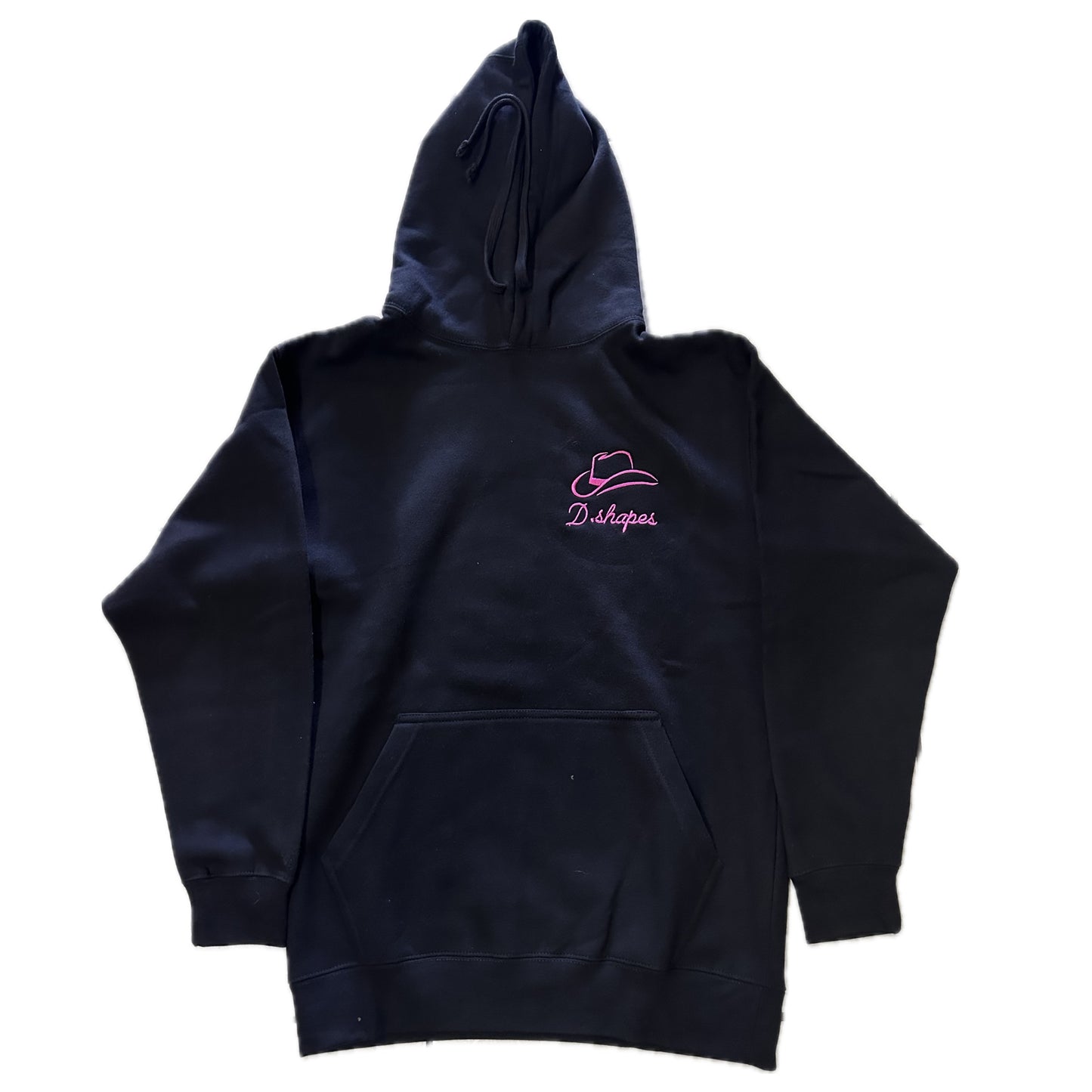 D. Shapes Black & Pink Hoodie