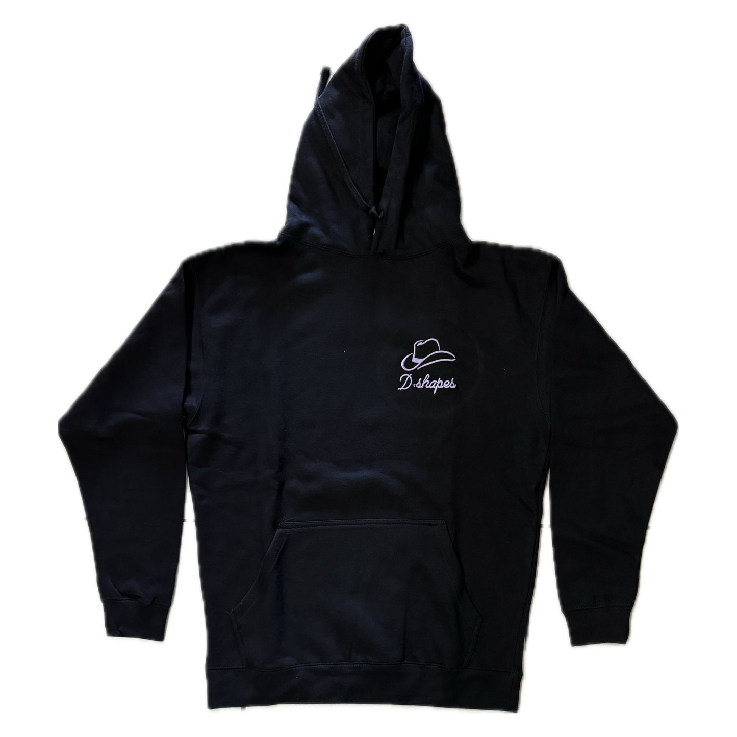 D.Shapes Black and Lavander Hoodie