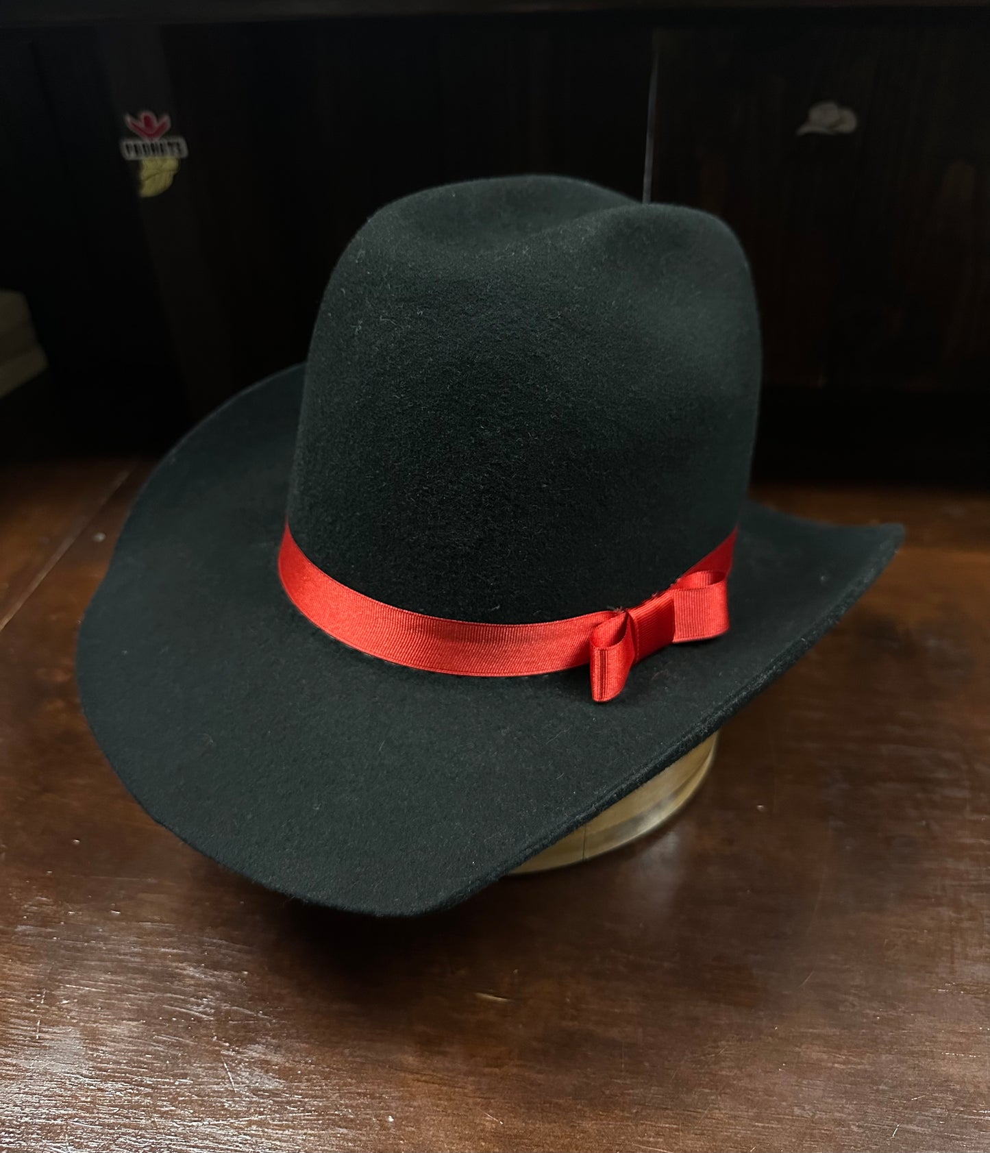 Black Wool Hat