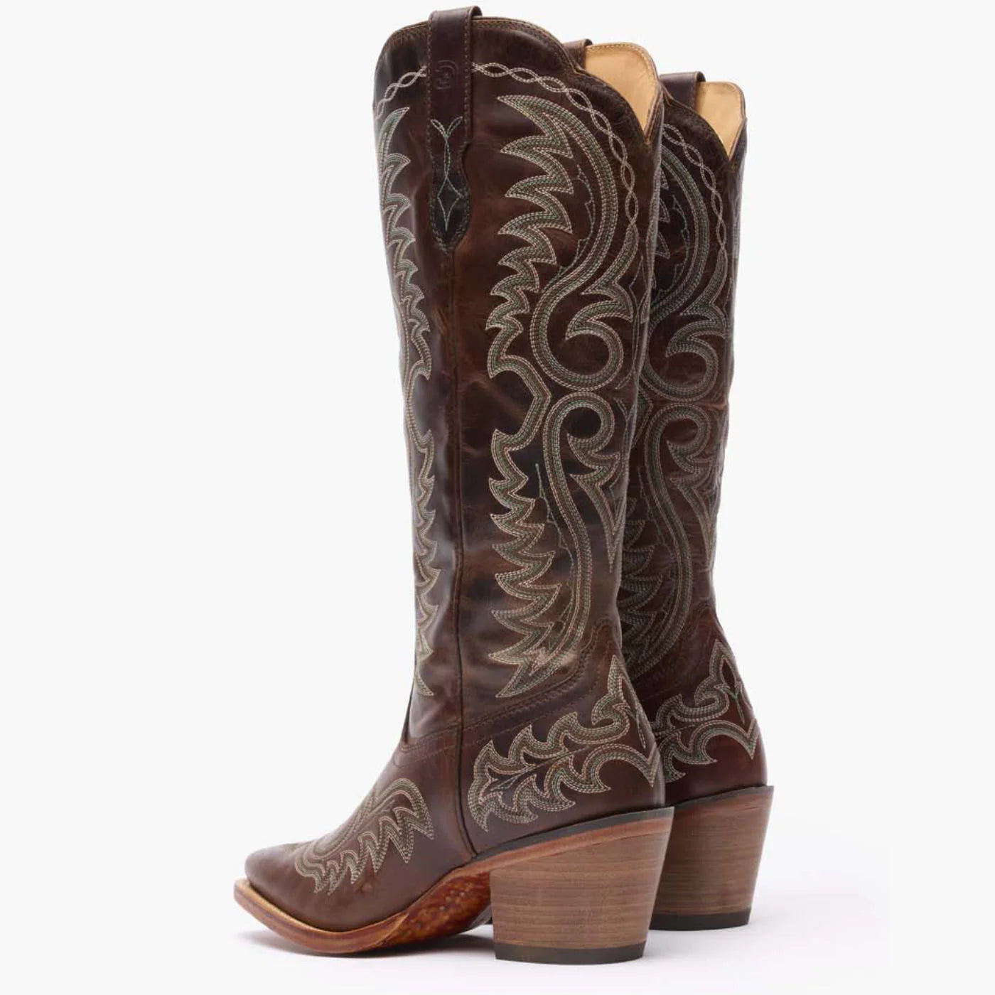 Durango Crush Tall Boots Mahogany
