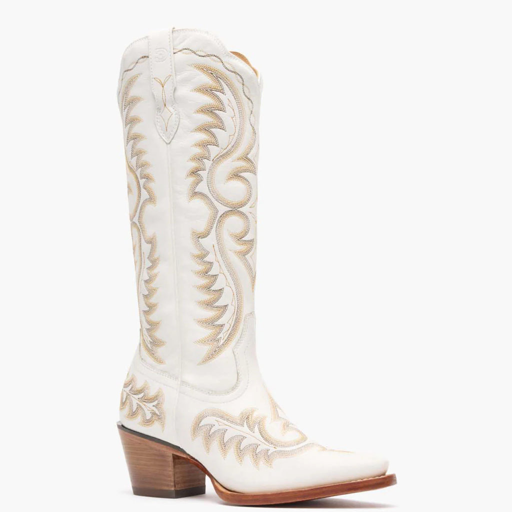 Durango Crush Tall Boots Ivory