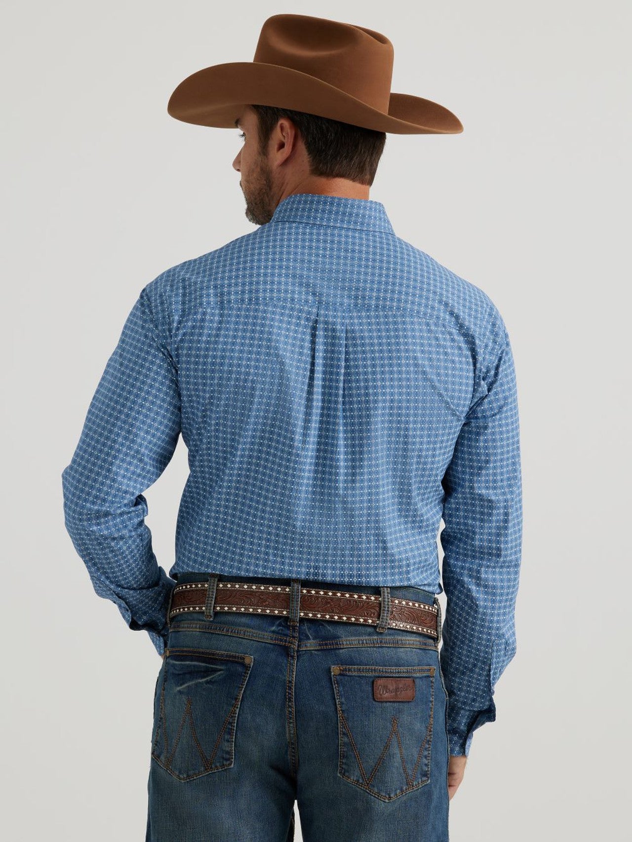 WRANGLER GEORGE STRAIT CUADROS AZULES