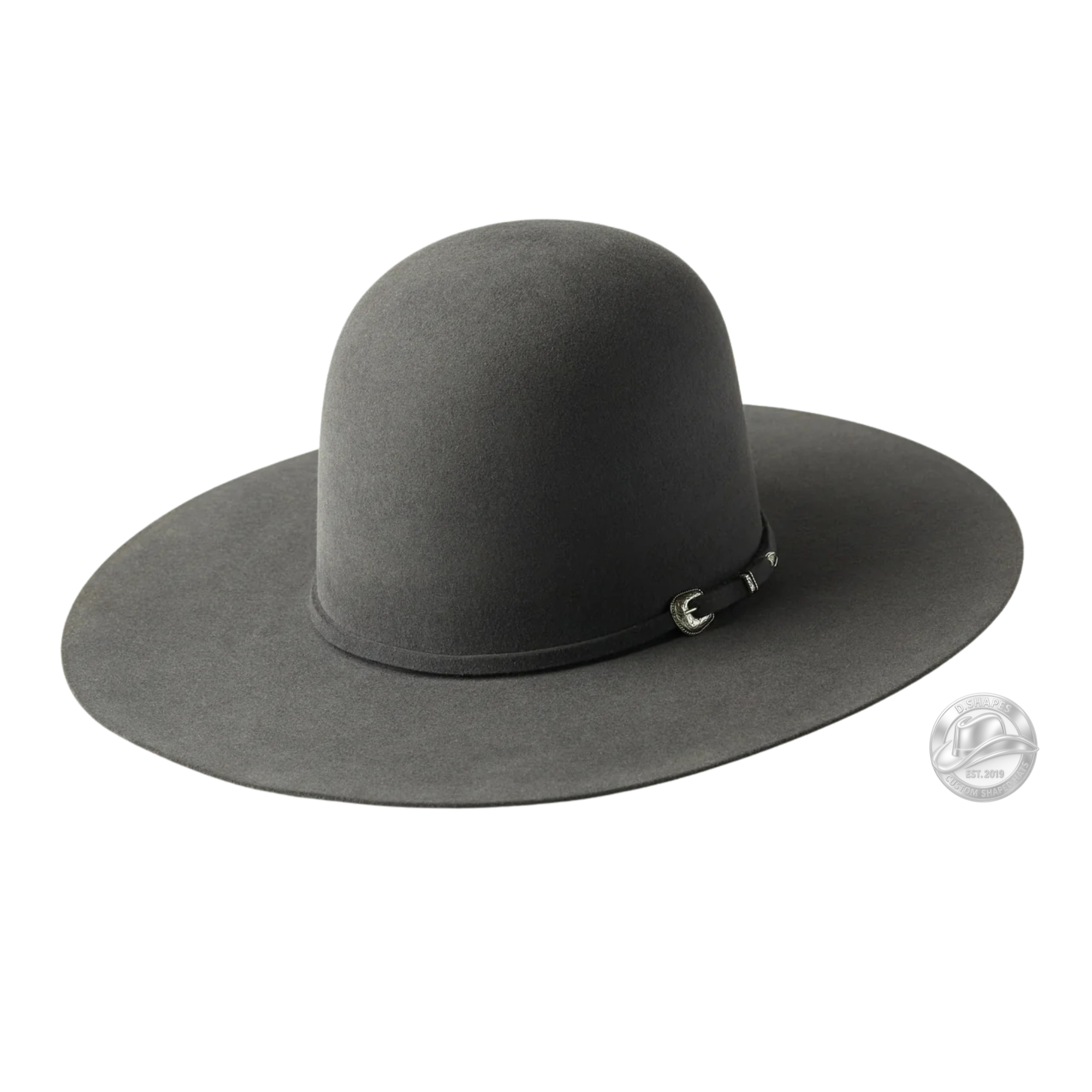 Serratelli 6X Granite Open Crown Felt Hat