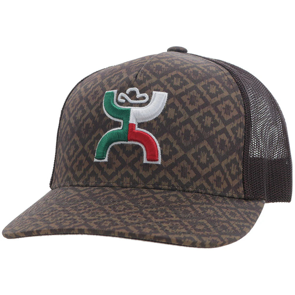 Hooey  "Boquillas" Hooey Hat Tan/Brown w/Red/White & Green Logo