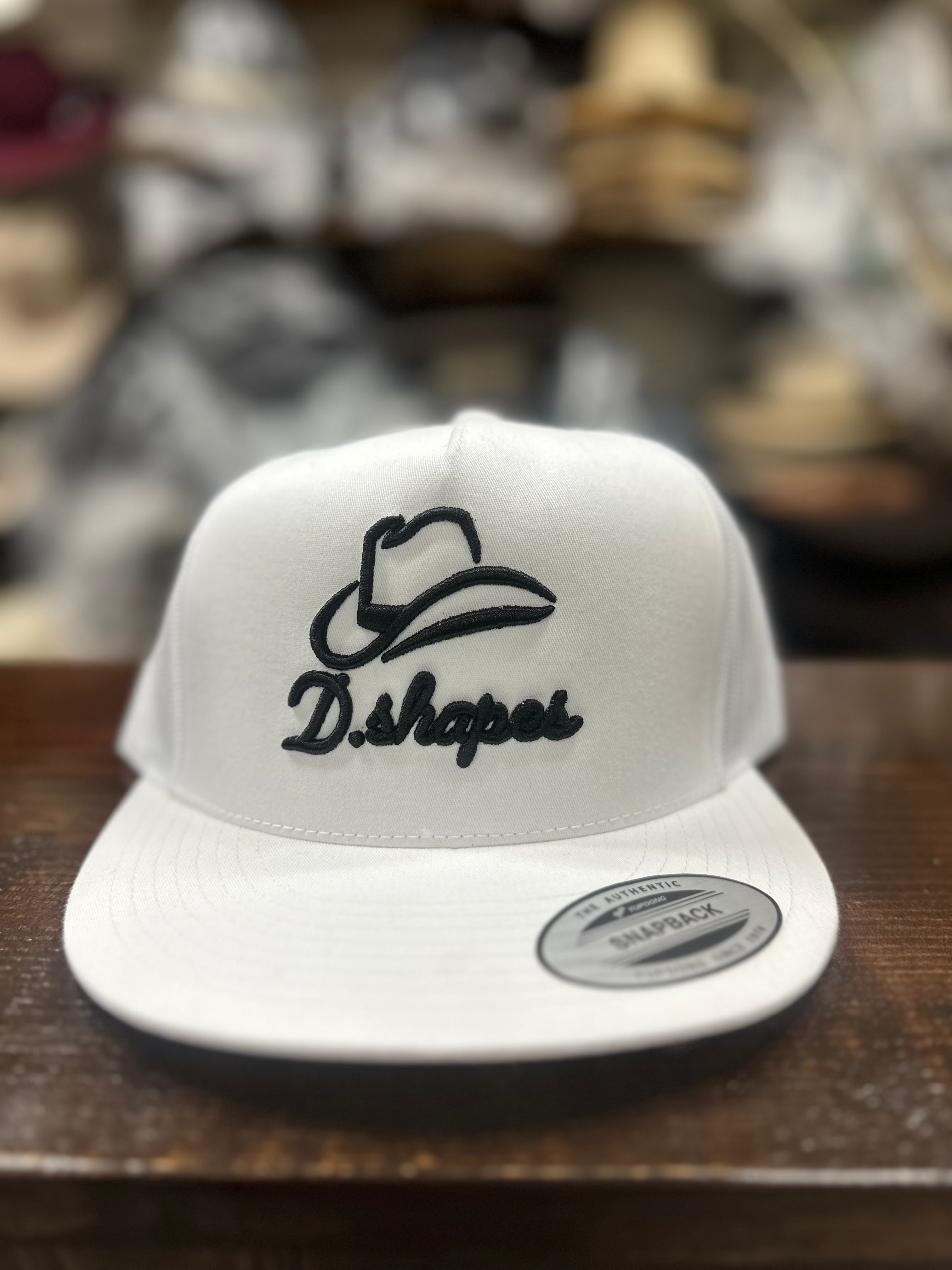 Gorra de camionero blanca D. Shapes