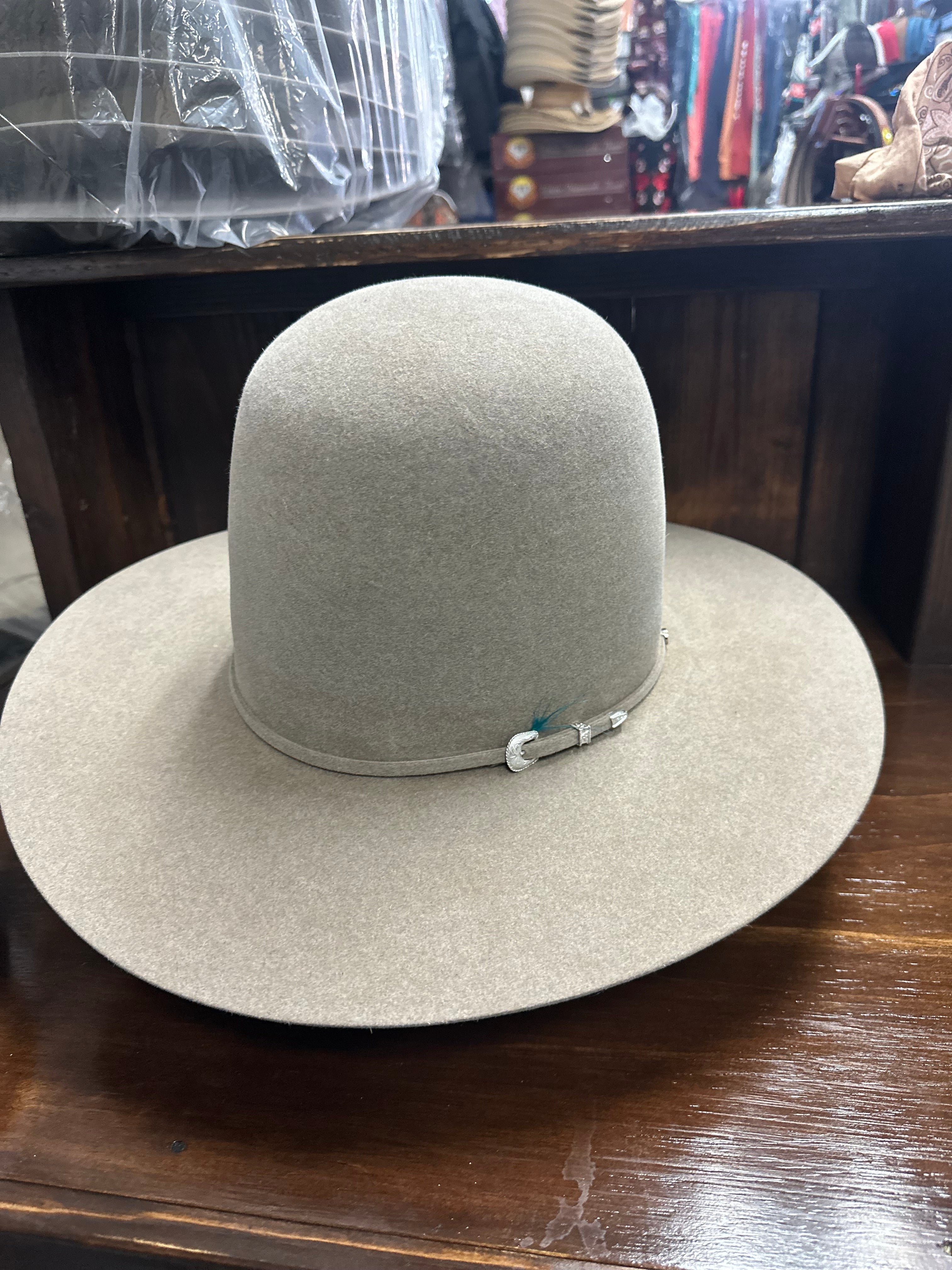 Tall Crown Felt Tacchino 6x Smoke