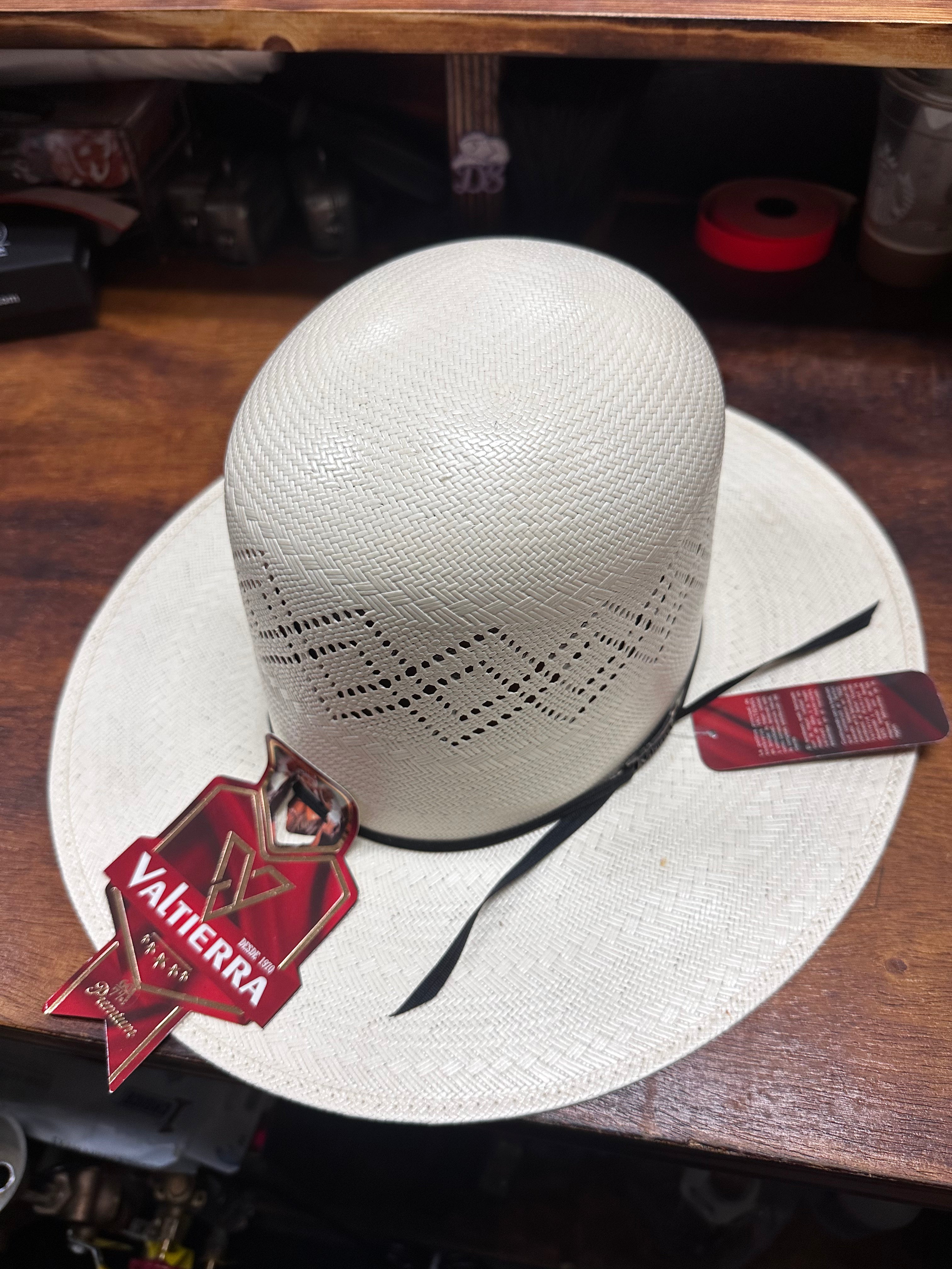 Valtierra Tal Crown Straw Hat