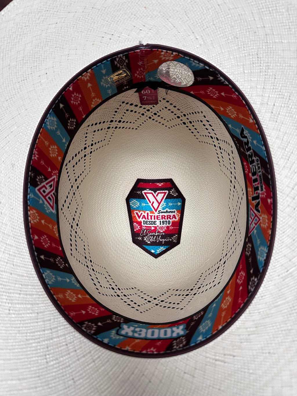 Valtierra Tal Crown Straw Hat