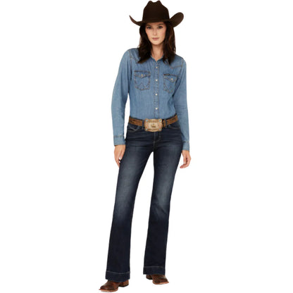 WRANGLER® THE ULTIMATE RIDING TROUSER JEAN - WILLOW - MID RISE