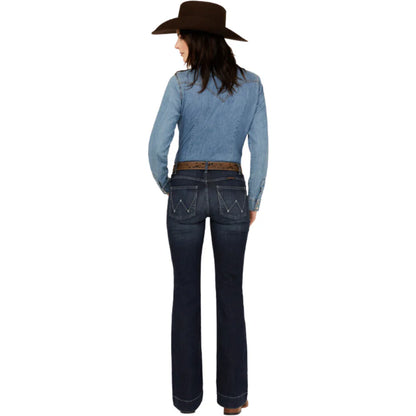 WRANGLER® THE ULTIMATE RIDING TROUSER JEAN - WILLOW - MID RISE