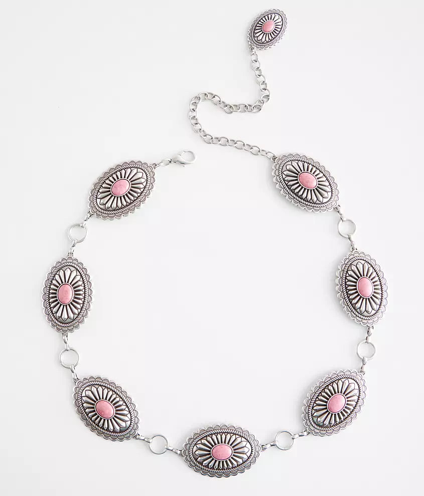 Ariat Pink Stone Belt