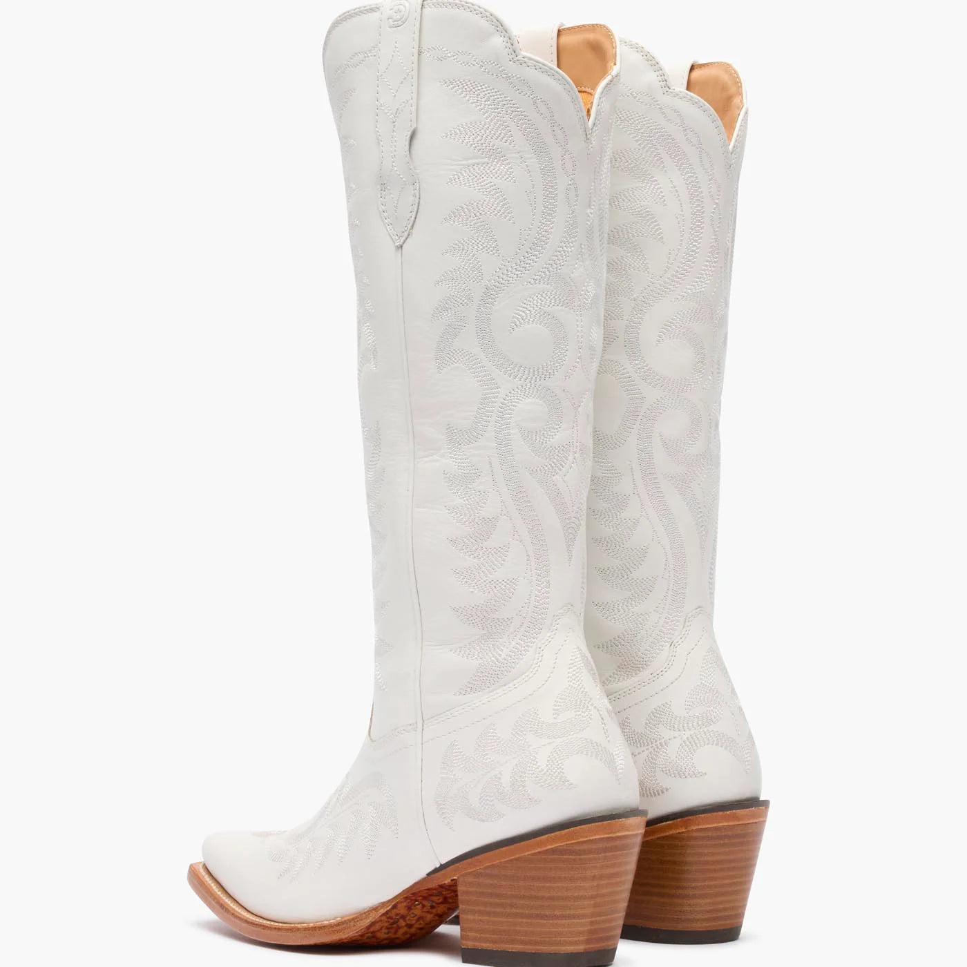 Durango Crush Tall Boots Porcelain White