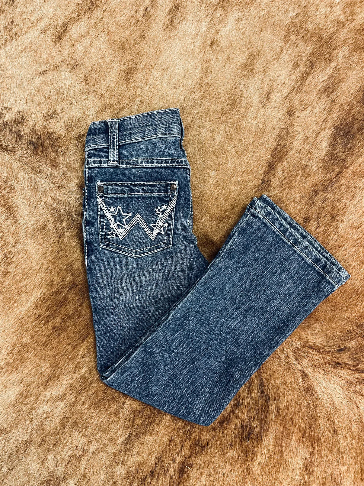 WRANGLER GIRLS BOOTCUT PATCH
