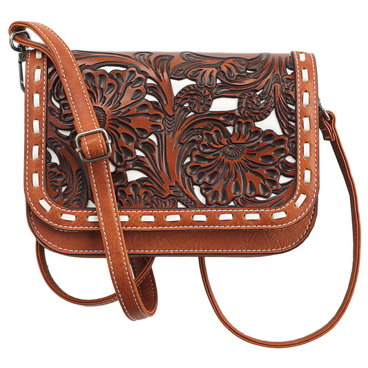 Bolso bandolera pequeño June Style de Nocona® para mujer, color tostado